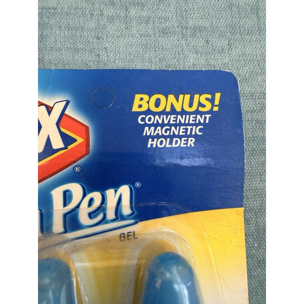 Clorox Bleach Pen Gel Laundry Household  Dual Tipped Discontinued Lot 3 w/holder - Picture 2 of 10